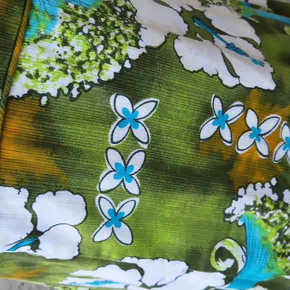 1970s Hawaiian Maxi dress - Picture 4 of 12